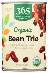 365 EVERYDAY VALUE Organic Bean Trio, 15 OZ