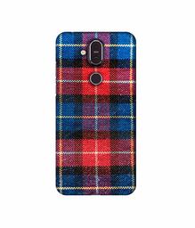 Amazon Brand - Solimo Designer Check Cloth 3D Printed Hard Back Case Mobile Cover for Nokia 8.1