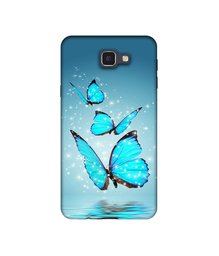 Amazon Brand - Solimo Designer Flying Butterflies UV Printed Soft Back Case Mobile Cover for Samsung Galaxy J5 Prime