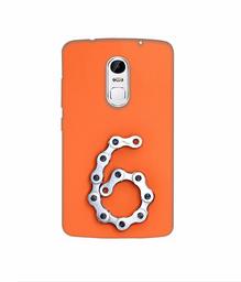 Amazon Brand - Solimo Designer Number Six 3D Printed Hard Back Case Mobile Cover for Lenovo Vibe X3