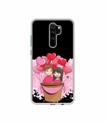 Amazon Brand - Solimo Designer Boy and Girl UV Printed Soft Back Case Mobile Cover for Mi Redmi Note 8 Pro