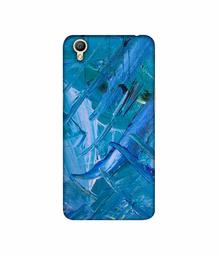 Amazon Brand - Solimo Designer Blue Paint 3D Printed Hard Back Case Mobile Cover for Oppo A37