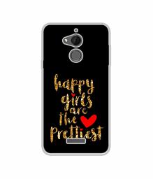 Amazon Brand - Solimo Designer Happy Girls are The Prettiest UV Printed Soft Back Case Mobile Cover for Coolpad Note 5