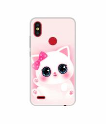 Amazon Brand - Solimo Designer Babby Kitty UV Printed Soft Back Case Mobile Cover for Tecno Camon iSky 2