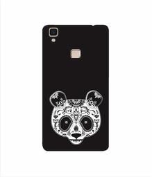 Amazon Brand - Solimo Designer Panda Illustrator 3D Printed Hard Back Case Mobile Cover for Vivo V3 Max