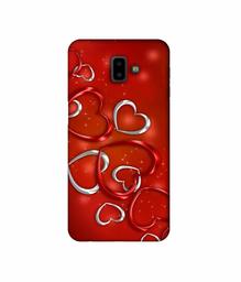 Amazon Brand - Solimo Designer Hearts 3D Printed Hard Back Case Mobile Cover for Samsung Galaxy J6 Plus