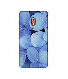 Amazon Brand - Solimo Designer Light Blue Flower Photography 3D Printed Hard Back Case Mobile Cover for Nokia 2.1