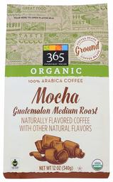 365 Everyday Value, Organic Mocha Coffee, 12 oz