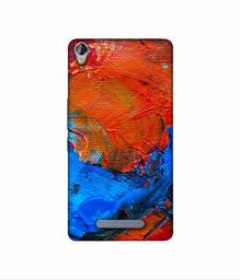 Amazon Brand - Solimo Designer Wax Color On Canvas 3D Printed Hard Back Case Mobile Cover for Micromax Canvas Juice 3Plus Q394