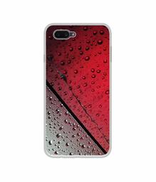 Amazon Brand - Solimo Designer Water Drop On Glass UV Printed Soft Back Case Mobile Cover for Oppo A3S