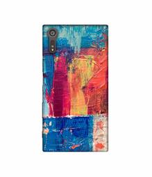 Amazon Brand - Solimo Designer Randam Color Mixing 3D Printed Hard Back Case Mobile Cover for Sony Xperia XZ Dual