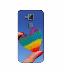 Amazon Brand - Solimo Designer Heart 3D Printed Hard Back Case Mobile Cover for Huawei G8