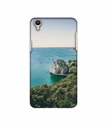 Amazon Brand - Solimo Designer Sea View 3D Printed Hard Back Case Mobile Cover for Oppo F1 Plus