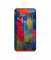 Amazon Brand - Solimo Designer Color Board 3D Printed Hard Back Case Mobile Cover for Samsung Galaxy M20