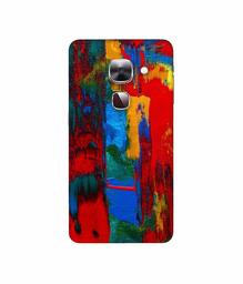 Amazon Brand - Solimo Designer Multiolor Brush Texture on Wall 3D Printed Hard Back Case Mobile Cover for LeEco Le Max 2