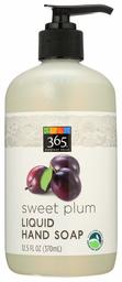 365 Everyday Value, Liquid Hand Soap, Sweet Plum, 12.5 fl oz