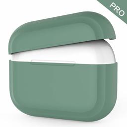 UMI. AirPods Pro Case Silicone Protective Cover Case (LED Visible) Compatible with Apple AirPods Pro 2019 (Pine Green)