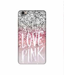 Amazon Brand - Solimo Designer Love Pink 3D Printed Hard Back Case Mobile Cover for Vivo Y55L