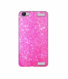 Amazon Brand - Solimo Designer Pink Sparkle 3D Printed Hard Back Case Mobile Cover for Vivo V1 Max