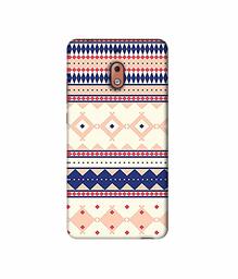 Amazon Brand - Solimo Designer Multi Shape Patterns 3D Printed Hard Back Case Mobile Cover for Nokia 2.1