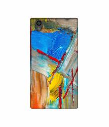 Amazon Brand - Solimo Designer Randam Multicolor Mash 3D Printed Hard Back Case Mobile Cover for Sony Xperia L1