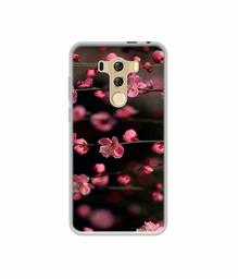 Amazon Brand - Solimo Designer Pink Flowers UV Printed Soft Back Case Mobile Cover for I Kall K4