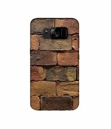 Amazon Brand - Solimo Designer Burn Bricks 3D Printed Hard Back Case Mobile Cover for Samsung Galaxy S8 Plus