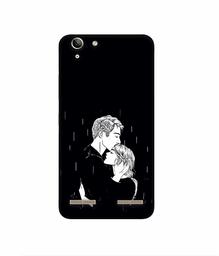 Amazon Brand - Solimo Designer Couples Standing in Rain 3D Printed Hard Back Case Mobile Cover for Lenovo Vibe K5 Plus