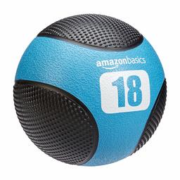 AmazonBasics Double Grip Type Medicine Ball, 18-lb