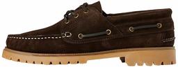 find. Amazon Brand Chunky Leather Boat Shoe Brown, US 13