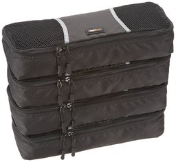 AmazonBasics Packing Cubes - Slim (4-Piece Set)