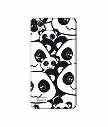 Amazon Brand - Solimo Designer Panda Texture 3D Printed Hard Back Case Mobile Cover for Vivo Y31