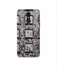 Amazon Brand - Solimo Designer Iron Impression 3D Printed Hard Back Case Mobile Cover for LG Q7