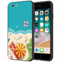 Amazon Brand - Solimo Designer Beach Printed Hard Back Case Mobile Cover for Apple iPhone 6S / 6 (D1217)