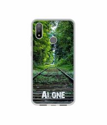 Amazon Brand - Solimo Designer Alone UV Printed Soft Back Case Mobile Cover for Panasonic Eluga X1