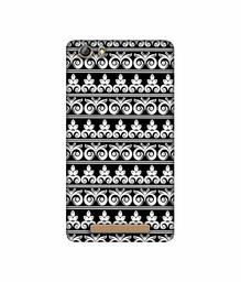 Amazon Brand - Solimo Designer Two Different Patterns 3D Printed Hard Back Case Mobile Cover for Gionee Marathon M5 lite