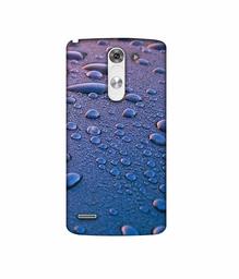 Amazon Brand - Solimo Designer Water Drops 3D Printed Hard Back Case Mobile Cover for LG G3 Stylus D690