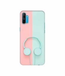 Amazon Brand - Solimo Designer Head Phone 3D Printed Hard Back Case Mobile Cover for Realme C3