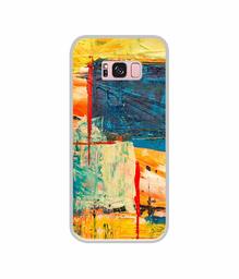 Amazon Brand - Solimo Designer Multicolor Box UV Printed Soft Back Case Mobile Cover for Samsung Galaxy S8 Plus