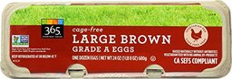 365 EVERYDAY VALUE Brown Large Grade A Eggs, 12 CT