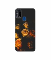 Amazon Brand - Solimo Designer Roses 3D Printed Hard Back Case Mobile Cover for Samsung Galaxy M31