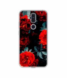 Amazon Brand - Solimo Designer Rose Photography UV Printed Soft Back Case Mobile Cover for Nokia 8.1