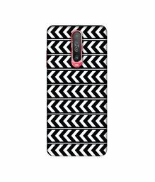 Amazon Brand - Solimo Designer Horizontal Arrow Texture 3D Printed Hard Back Case Mobile Cover for Poco X2 / Mi Redmi K30