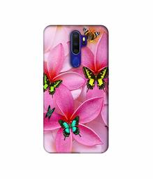 Amazon Brand - Solimo Designer B-Butterflies 3D Printed Hard Back Case Mobile Cover for Oppo A9 (2020)