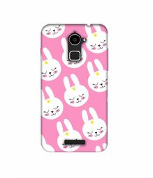 Amazon Brand - Solimo Designer Rabbit Pattern 3D Printed Hard Back Case Mobile Cover for Coolpad Note 3 Lite