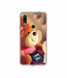 Amazon Brand - Solimo Designer Teddy Bear UV Printed Soft Back Case Mobile Cover for Mi Redmi Y3