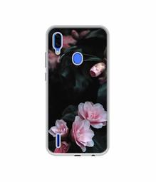 Amazon Brand - Solimo Designer Dark Flowers Photography UV Printed Soft Back Case Mobile Cover for Lava Z93