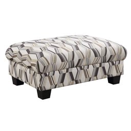 Artum Hill UP3-980 Olivia Ottoman, Geometric Sandstone