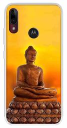 Amazon Brand - Solimo Designer Multicolor Lord Budha Printed Soft Back Case Mobile Cover for Motorola Moto E6s / Motorola Moto E6 Plus