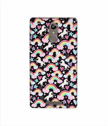 Amazon Brand - Solimo Designer Unicorn Texture 3D Printed Hard Back Case Mobile Cover for Gionee S6s